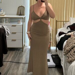 Princess Polly bodycon cut out dress